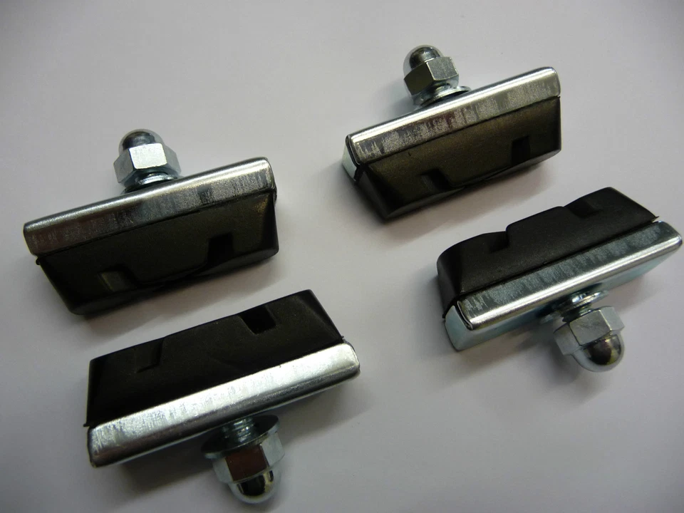 BRAKE Blocks Jagwire 2 Pairs Caliper X Pattern Bike cycle Bicycle Pads Shoes - Image 2 of 4