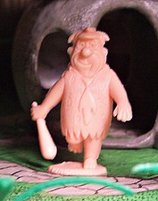 Marx 1991 Anniversary Ruby Edition Flintstones Fred Flintstone, Pink