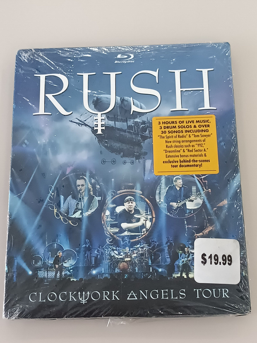 (未使用･未開封品)　Rush : Clockwork Angels Tour [Blu-ray] [Import] vf3p617 Clockwork Angels Tour by Rush (Blu-ray,2013) US Edition
