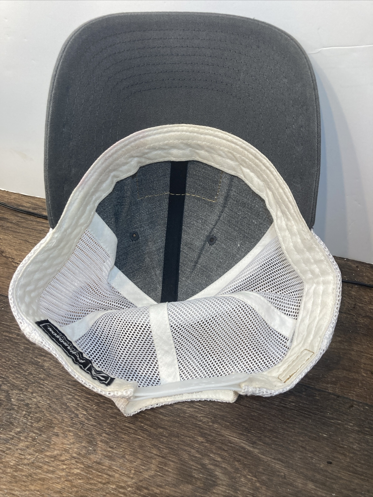 Tiger Contracting leather patch snapback hat cap … - image 9