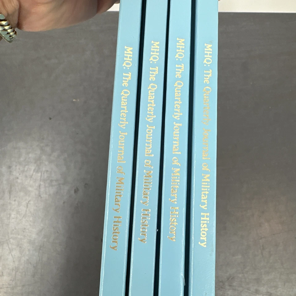 MHQ MILITARY HISTORY QUARTERLY 1994 Set Of 4 Volume 6 - Image 3 of 4