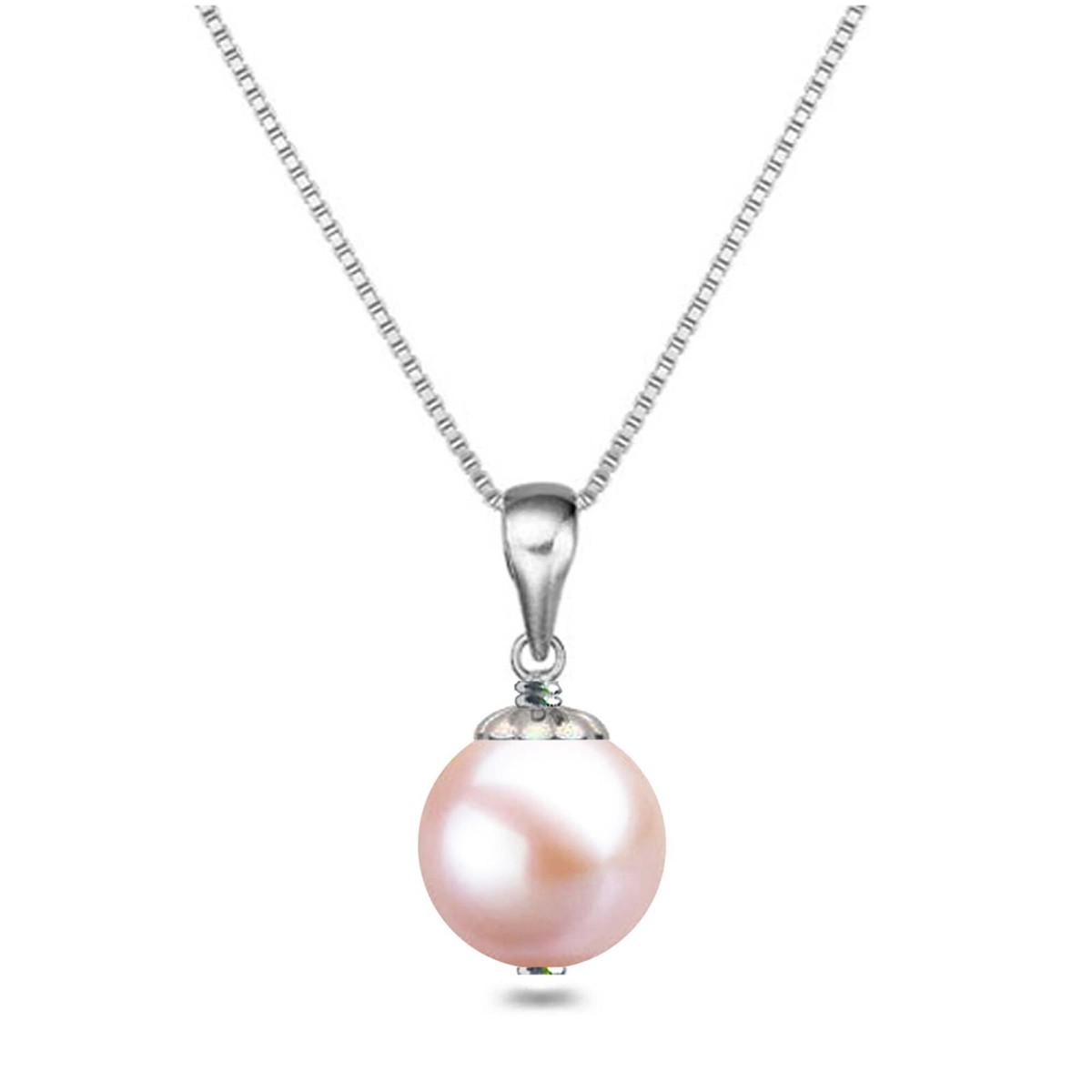 ★ROSEMONT★ [Rosemont] SILVER freshwater pearl 4mm necklace 899526_alt1.jpg