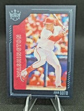 Juan Soto Blue Frame 2021 Panini Donruss Diamond Kings Baseball No 87