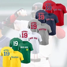 HOT ITEM - Roman Anthony #19 Boston Red Sox 2025 Name & Number Fastship For Fans