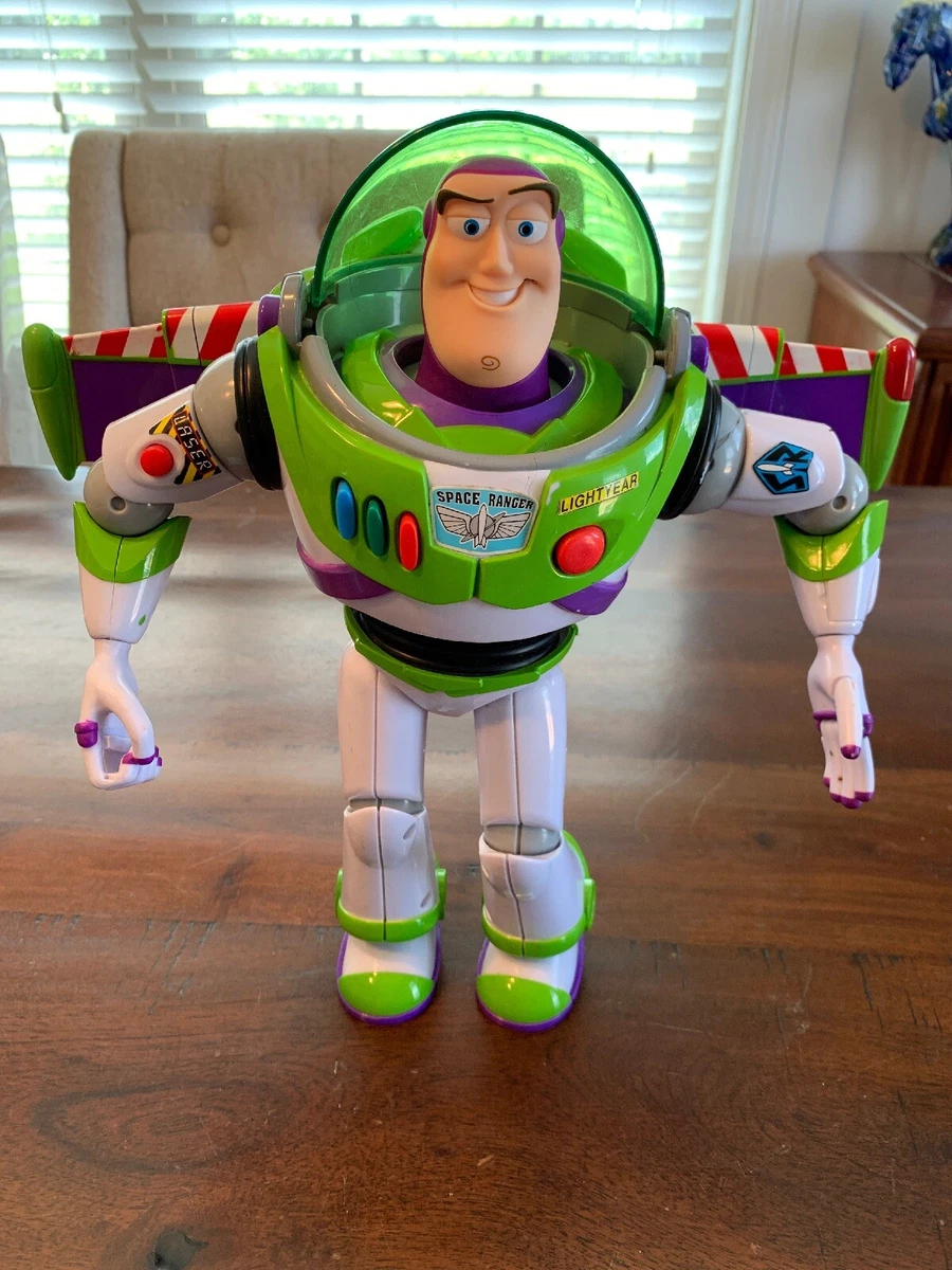 Disney Toy Story Buzz Lightyear Ultimate Talking Action Figure 12 Lights
