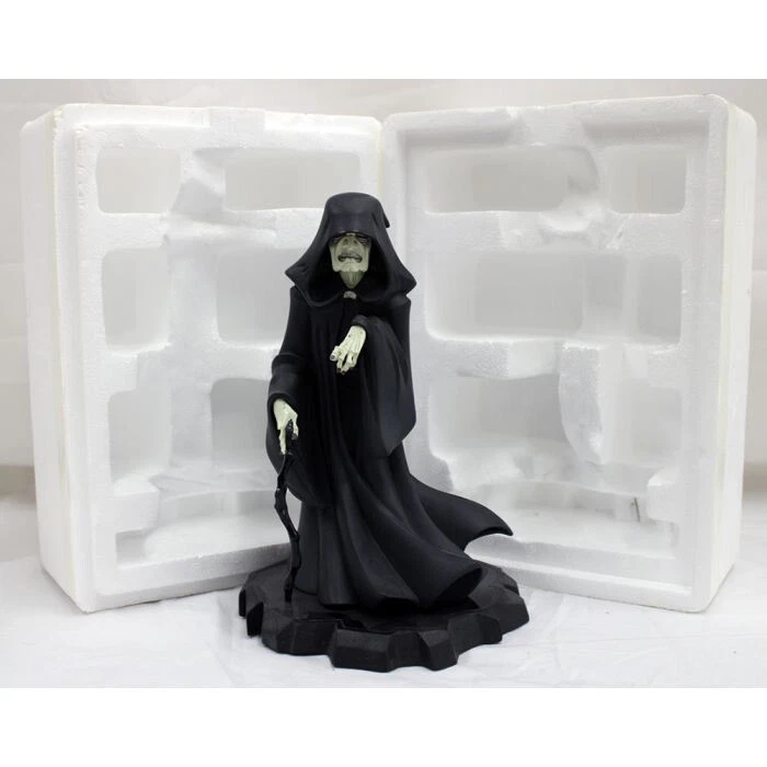 Maqueta animada Emperador Palpatine Star Wars gentil estatua gigante Foto 2 de 3