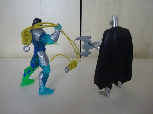 BATMAN AND ROBIN BATMAN Vs BANE duo 1997 OPEN see photos for condition - Imagen 13 de 21