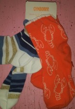 New nwt Gymboree girls 2 pack lobster ocean beach size s shoe size 11 12