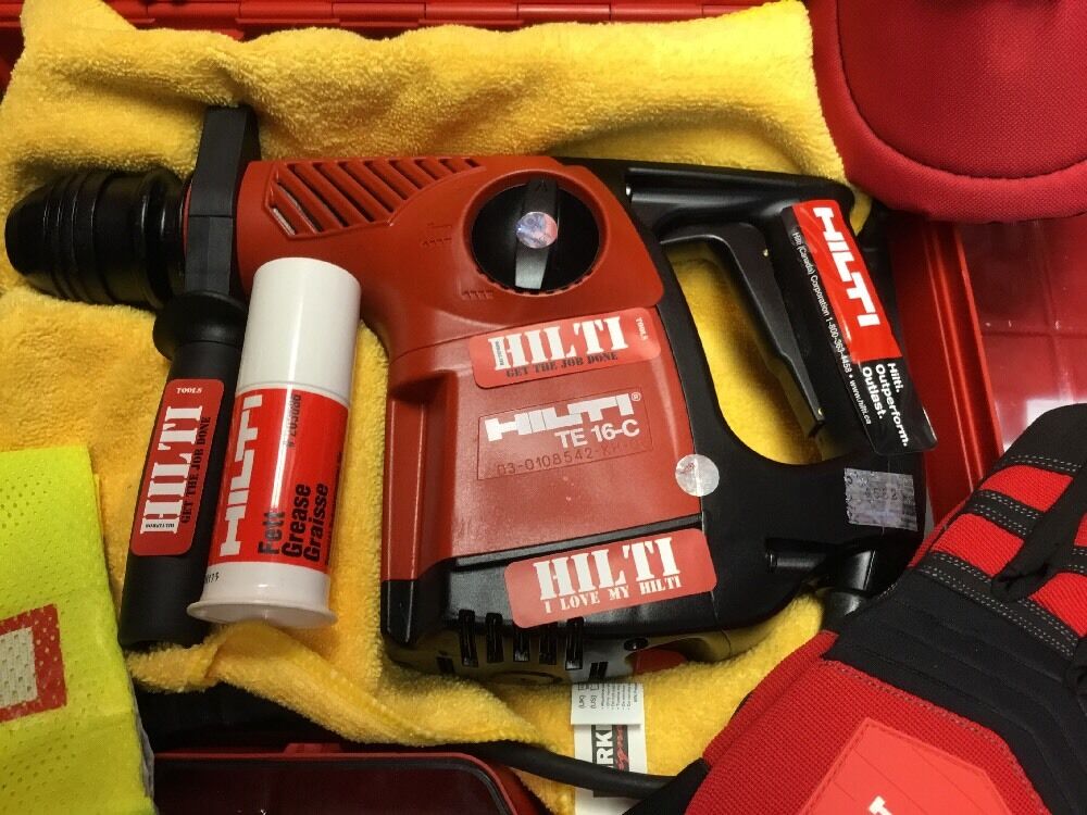 HILTI TE 16-C, L@@K, GREAT CONDITION, FREE EXTRAS, STRONG HILTI TE 16-C, L@@K, GREAT CONDITION, FREE EXTRAS, STRONG