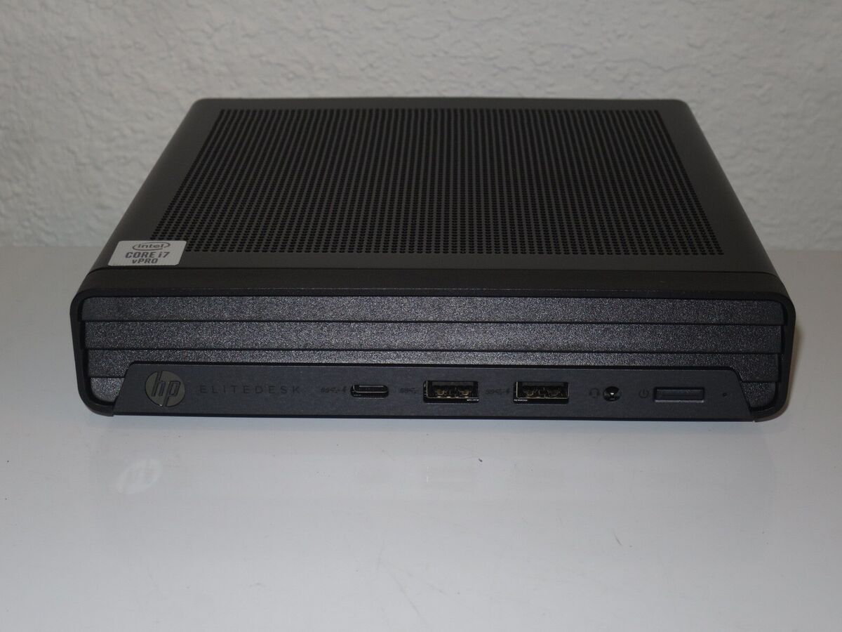 HP EliteDesk 800 G6 Mini i7 10700K 8GB 512GB NVMe Win 10 Pro HP EliteDesk 800 G6 Mini i7 10700K 8GB 512GB NVMe Win 10 Pro