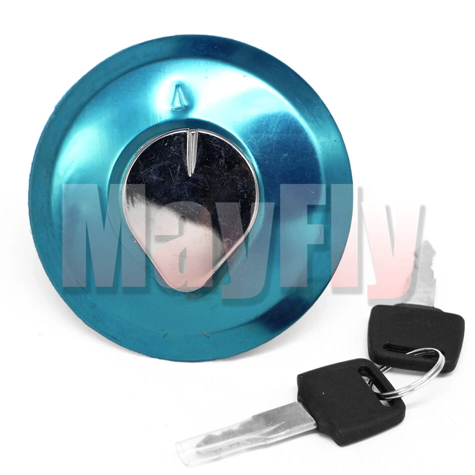 Tapa del tanque de gasolina y 2 llaves aptas para 1982 83 84 85 86 Honda CB450SC Nighthawk 450 Foto 4 de 4