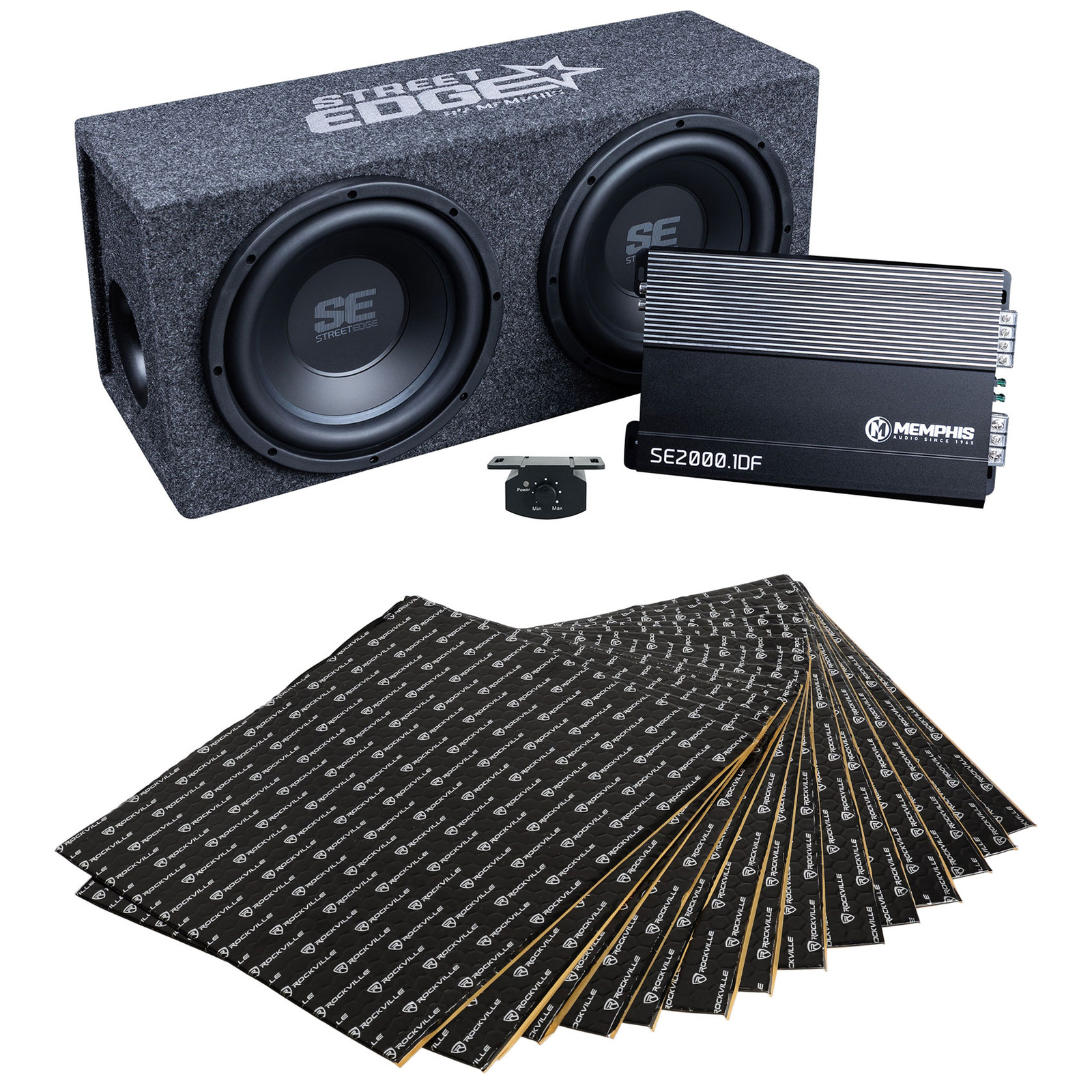 Сабвуфер Memphis Audio SE210 10 УсилительКорпус Глушитель звуковой вибрации 43690₽