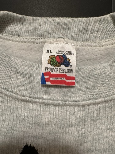 Vintage: NOS Schipperke FOL XLarge Raglan Sleeve Ash Sweatshirt. Teletrend - Picture 3 of 14