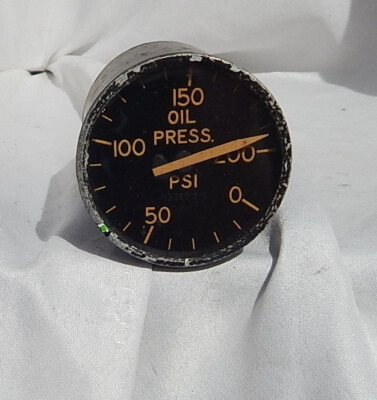 #ad USAF USN US Army USMC Jet Fighter BomberTransport amp; Helo Oil Pressure Gauge $29.95