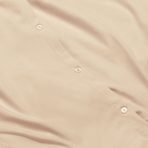 Duvet Cover Set Soft Brushed Comforter Cover W/Pillow Sham, Taupe - Queen - 第 5/7 張圖片