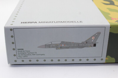 !! SALE !! Herpa 580298 Royal Air Force Eurofighter Typhoon T3 NEU OVP 1:72