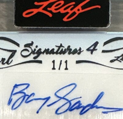 SANDERS OJ SIMPSON DICKERSON AP 2021-22 Leaf Pearl SIGNATURES 4