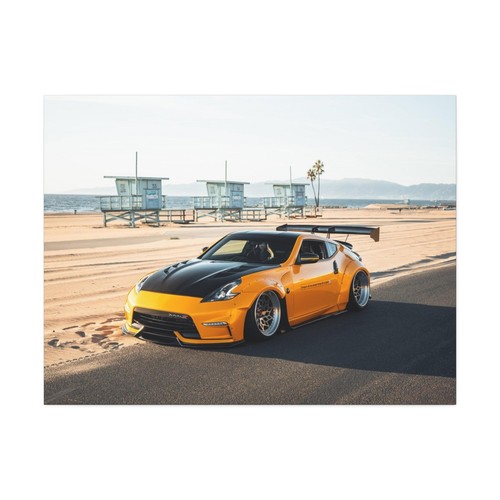 Nissan 370z High Resolution Museum Quality Horizontal Canvas Print #003 - Picture 3 of 10