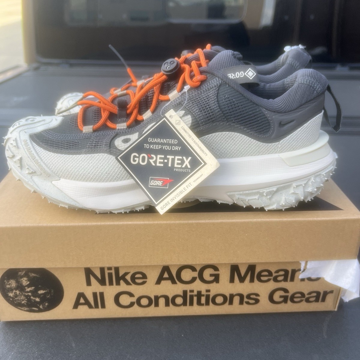 Nike acg スニーカー Nike ACG Mountain Fly 2 Low Gore-TEX Shoes HF6245-002 Men's 10.5