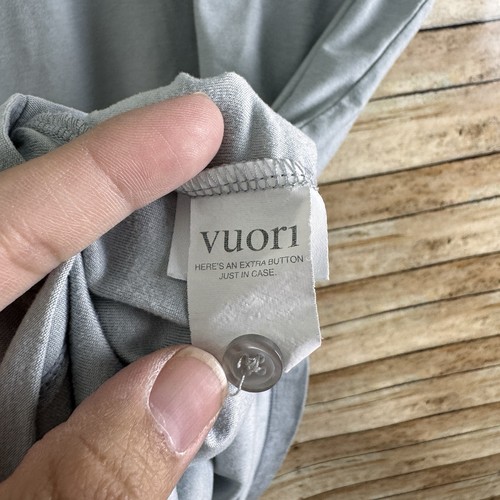 Camisa Polo Vuori Strato Para Hombre Gris Manga Corta Estilo Informal V188 Para Hombre Grande - Imagen 4 de 8