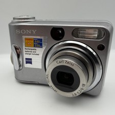 Sony Digital Camera Cybershot DSC-S80 4.1MP Silver Tested