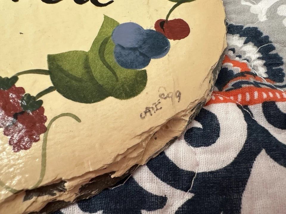 Letrero colgante ovalado para decoración del hogar | “Lo conseguí todo junto y olvidé dónde lo puse” Foto 2 de 4