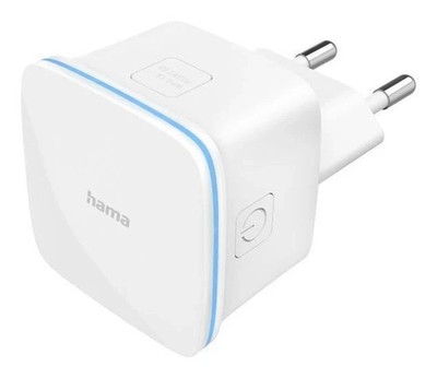 Hama 053311 N300 WLAN-Repeater WiFi 4 Einzelband (2,4GHz)