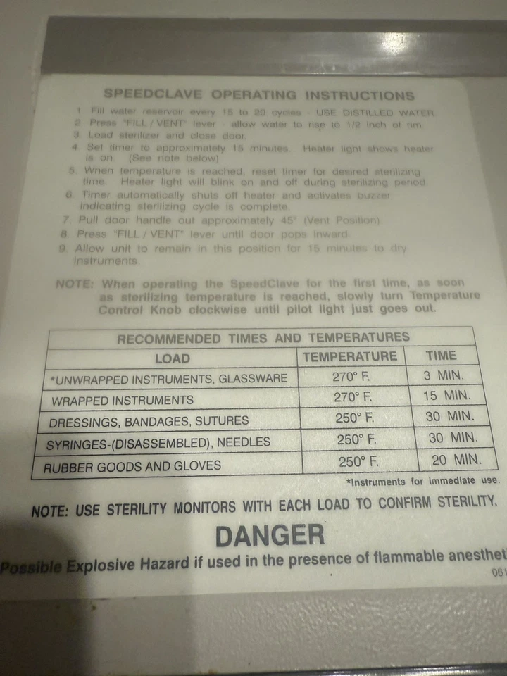 Esterilizador a vapor Ritter M7 SpeedClave - Imagem 3 de 4