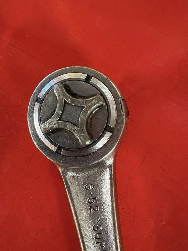 Williams 1/2" Drive Ratchet Superratchet Knurled Handle S-52 Made In USA Tool - Image 2 of 4