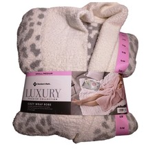 Members Mark Luxury Premier Collection Soft Robe Women's Size S/M Gray