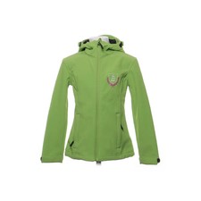 Pfiff, Softshelljacke, Mädchen, Größe: 128, Grün, Elasthan/Polyester, Print #JSi