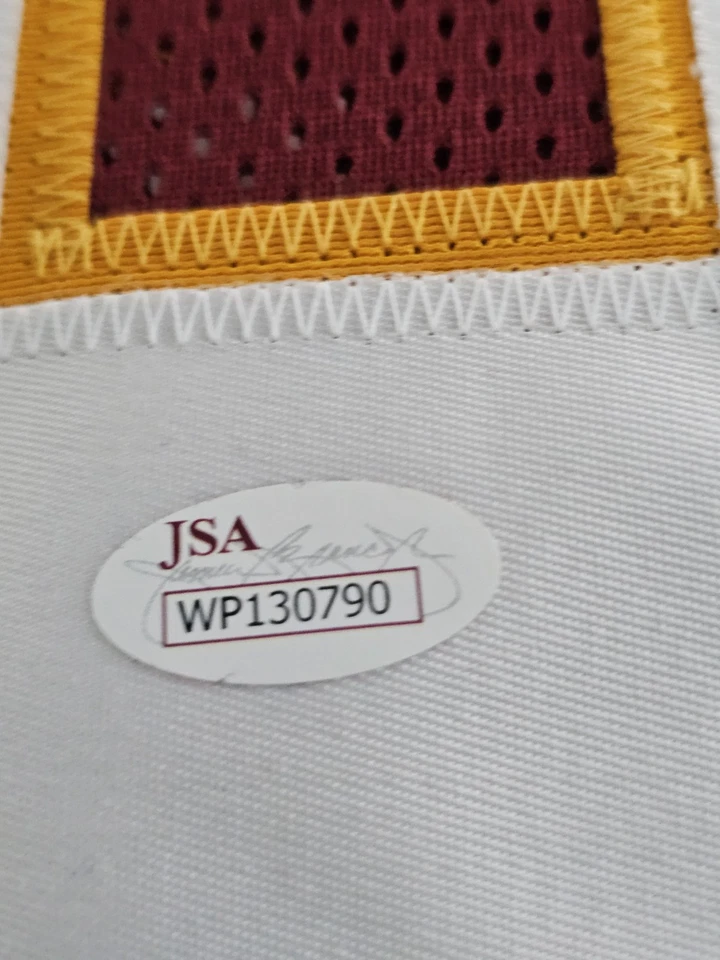 Jordan Reed Autographed/Signed Jersey JSA COA Red Custom Jersey - Image 3 of 4