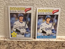 2026 Topps Heritage Shohei Ohtani #290 All Star Logo Variation & Base Dodgers