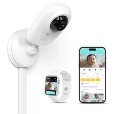 Simyke Smart Baby Monitor - 1080P HD Camera, Smartwatch Connectivity-LLBU2se