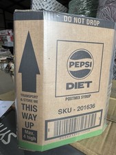 Diet Pepsi 7L Postmix  BIB Syrup 6/26 To Clear