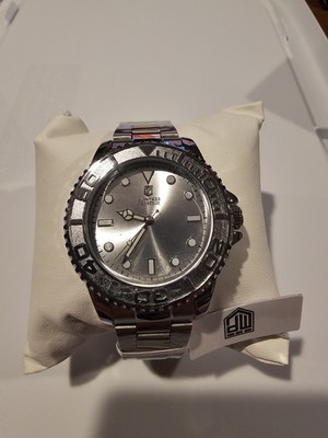 Invicta Montres Prestige MPW-0266 Silver-Tone Blue Dial Men's Quartz Watch