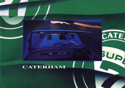 Caterham 7 VX Classic 1.8 K-Series 1.6/1.8 Superlight UK market brochure