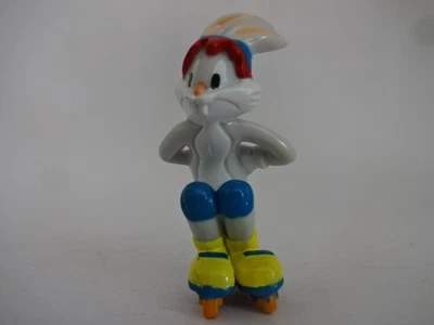 Spiel & Sammelfigur " Looney Tunes " Bugs Bunny auf Roller Skates - Bild 1 von 2