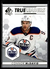 2022-23 SP Authentic True Leaders Connor McDavid Edmonton Oilers #TL-9