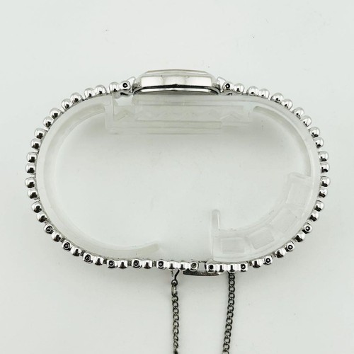 Seiko Ladies Octagon Silver Watch Battery Operated Used - Picture 9 of 10