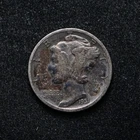 1931-S Mercury Silver Dime Toned (bb18537)
