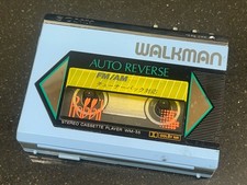 Sony Walkman WM-55 Auto Reverse Portable Stereo Cassette Player - For Parts Read