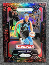 2024 Panini Prizm Monopoly WNBA #6 Allisha Gray Classic Red Icons Atlanta Dream