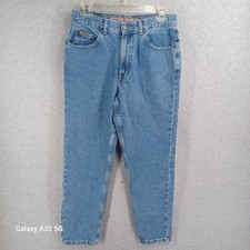 Vintage Eddie Bauer Womens Size 8 Mom Jeans 90s High Rise Medium Wash 100 Cotton