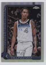 2025-26 Topps Chrome Refractor Rob Dillingham #162 16j4