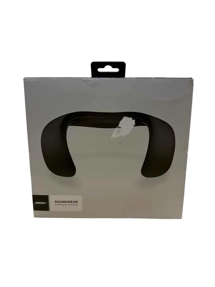 Bose SoundWear Companion Portable Bluetooth Wearable Neck Speaker