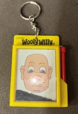 WOOLY WILLY Keychain Keyring classic toy Basic Fun Retired Retro Willie