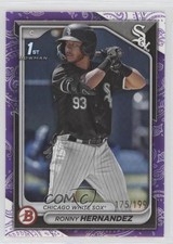 2024 Bowman Prospects Purple Pattern 175/199 Ronny Hernandez #BP-92 0m5h