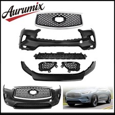 Front Bumper Cover W/Grille Complete Set Fits 2019-2025 Infiniti QX50 622545NA0A