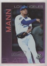 2020 Bowman Platinum Wal-Mart Top Prospects Purple /250 Devin Mann #TOP-81 0ou2